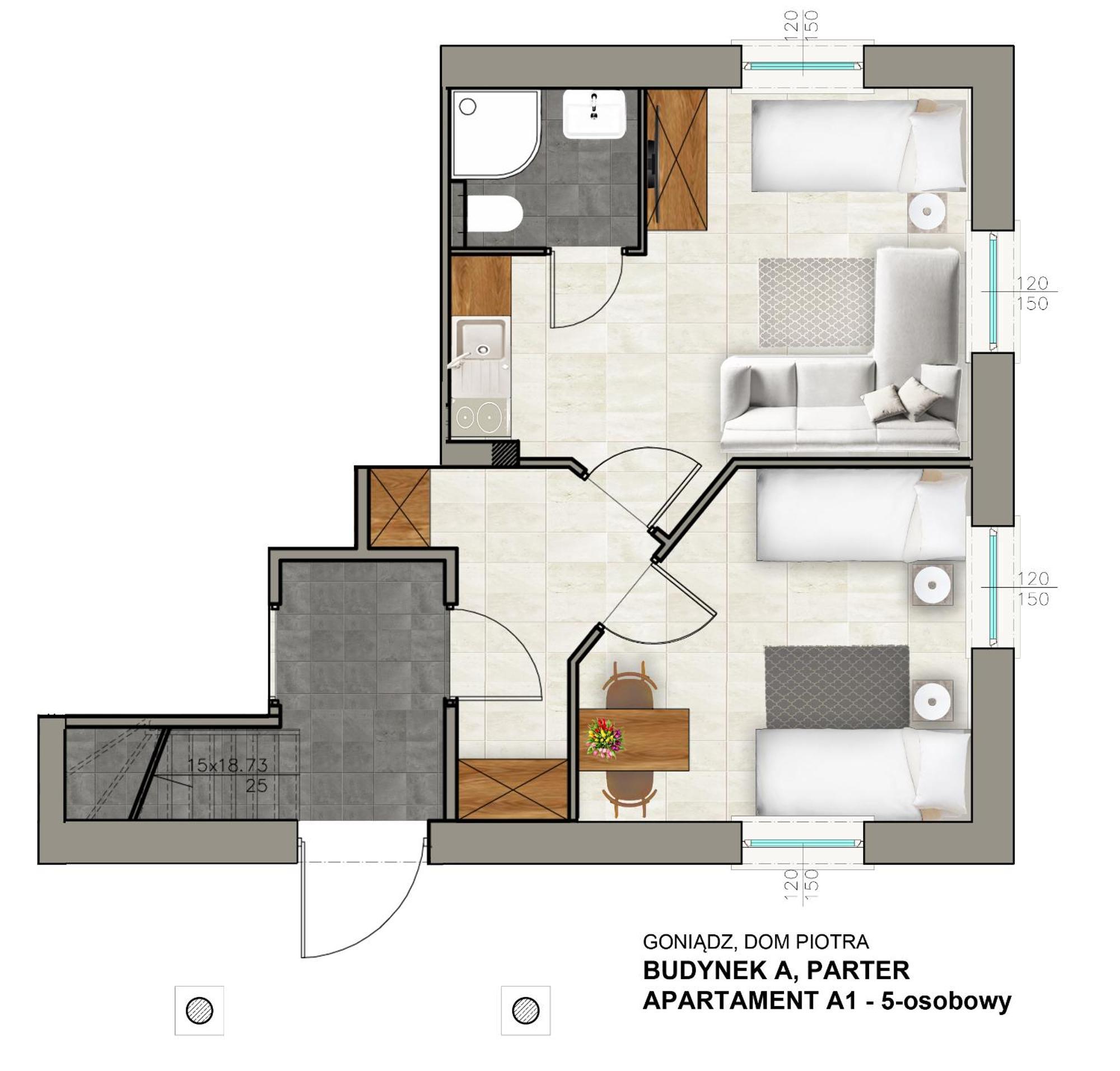Apartmán Dom Piotra Goniadz Exteriér fotografie